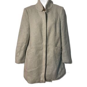 Women's Light Blue Loft Zip Jacket M